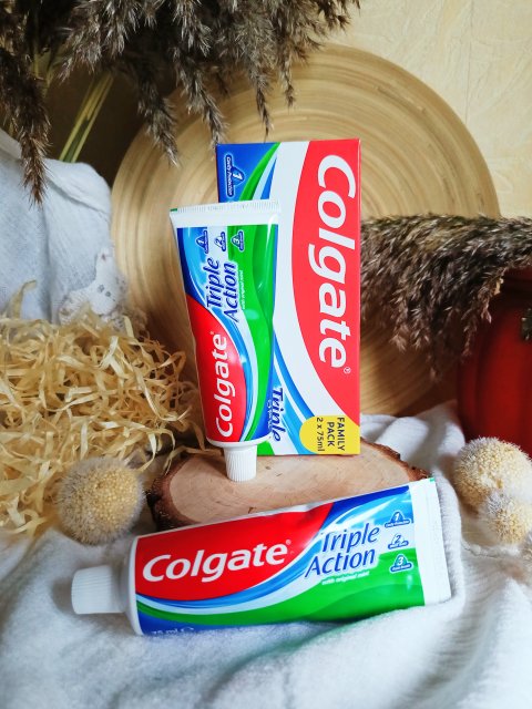 Colgate Pasta do zębów, Triple Action