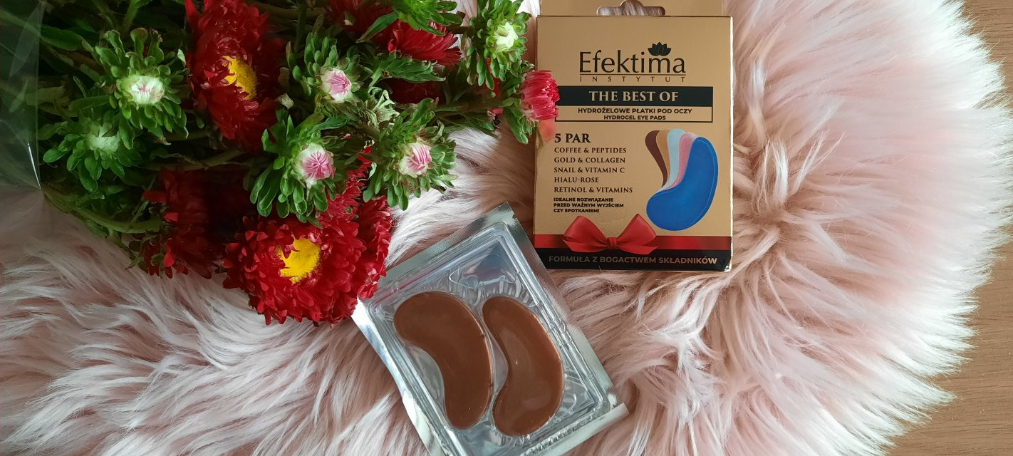 Efektima Coffee & Peptides, Płatki pod oczy, Hydrożelowe, Rozjaśnienie i Rewitalizacja 