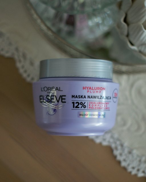 L'Oréal Elseve, Maska do włosów, Hyaluron Plump, Nawilżająca, Włosy Odwodnione