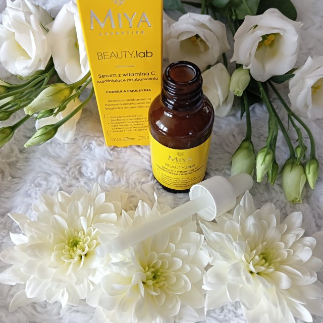 Miya Cosmetics Beauty lab, Serum do twarzy na przebarwienia, Witamina C