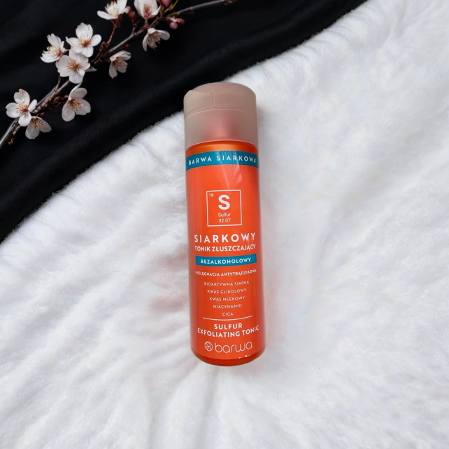 Barwa Siarkowa, Tonik siarkowy antytrądzikowy