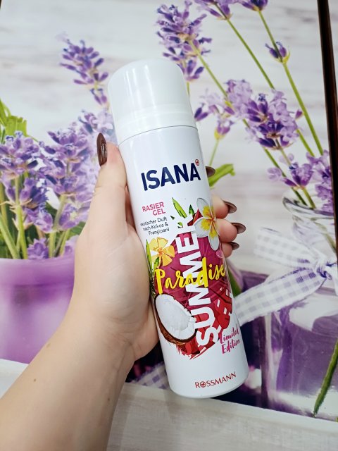 Isana Żel do golenia, Summer Paradise