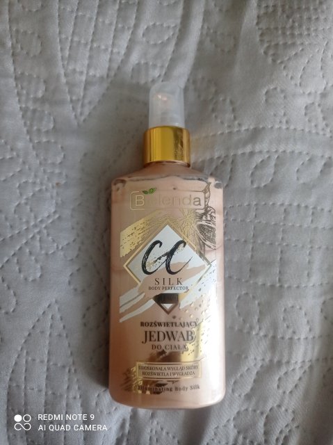 Bielenda CC Silk, Jedwab do ciała, Rozświetlający, 10w1