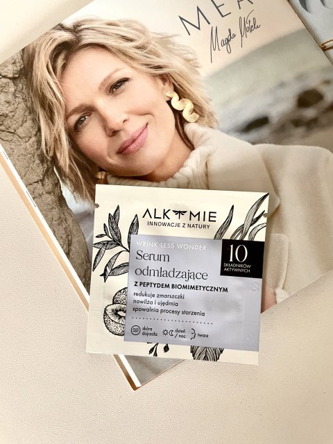 Alkemie, serum odmładzające do twarzy z peptydem biomimetycznym, Alkemie