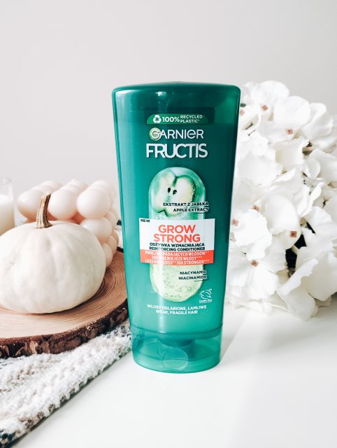 Garnier Fructis, Grow Strong, Odżywka do włosów, Wzmacniająca, Przeciw wypadaniu do włosów osłabionych