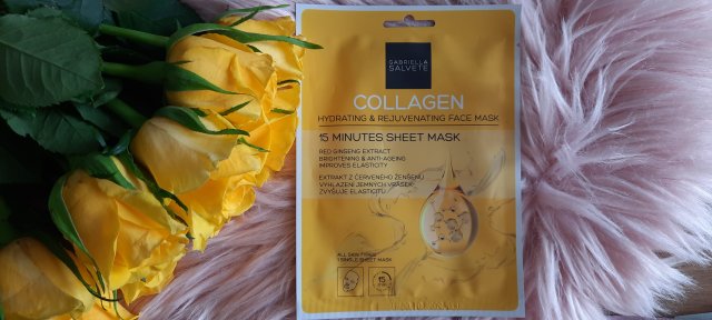 Gabriella Salvete Maska do twarzy w płacie, Collagen Hydrating & Rejuvenating Face Mask