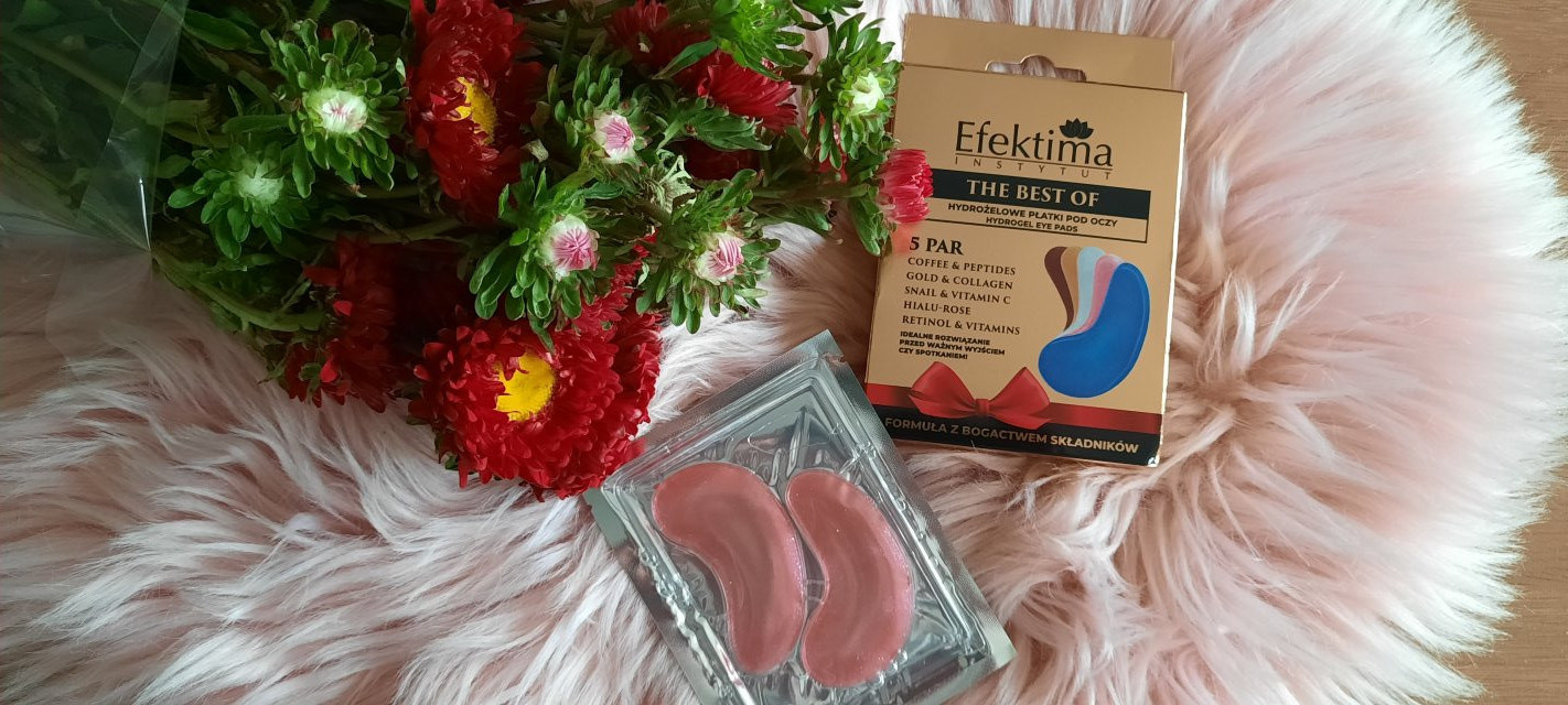 Efektima Hialu-Rose, Hydrożelowe płatki pod oczy, Zmarszczki  & 