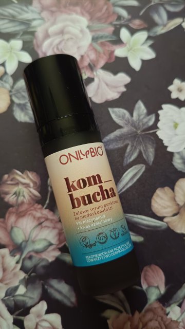 OnlyBio Serum do twarzy, Kombucha, Żelowe, Punktowe na niedoskonałości 