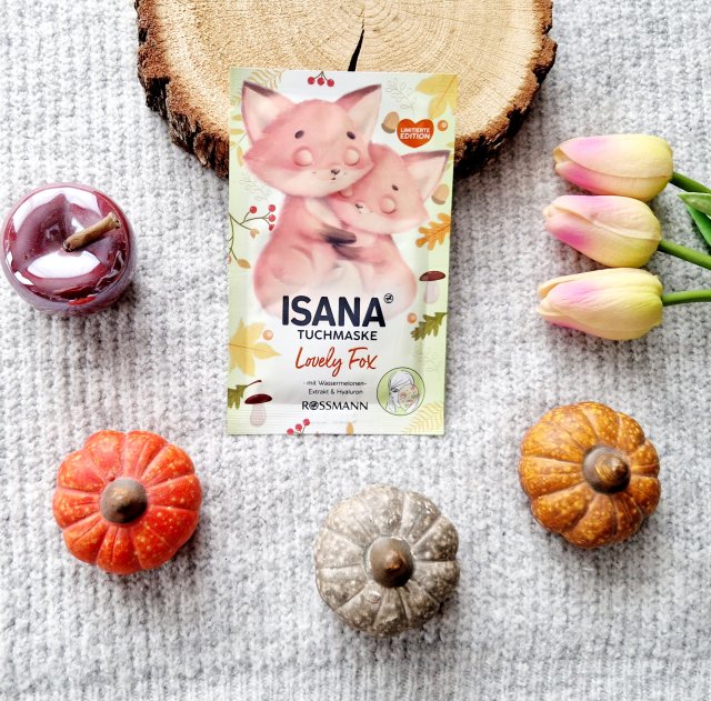 Isana Maska do twarzy w płacie, Lovely Fox