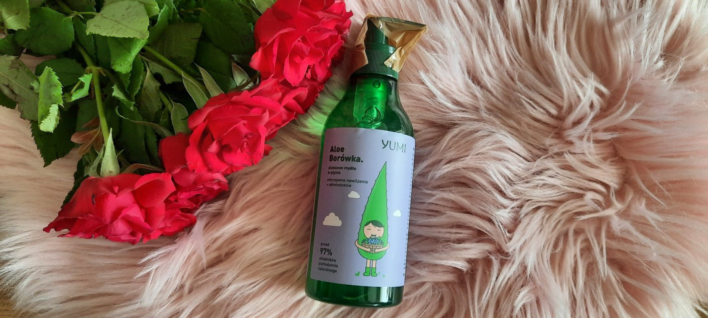 Yumi Mydło w płynie, Aloes + Borówka