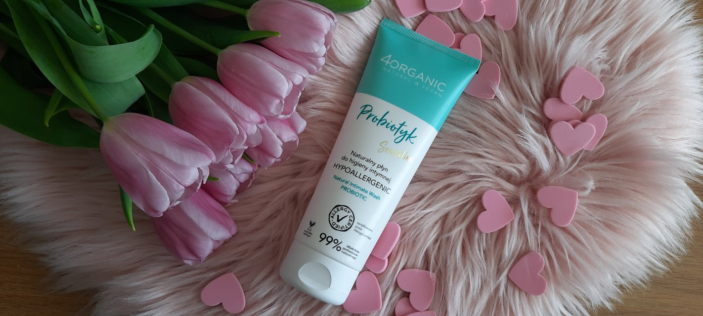 4organic Płyn do higieny intymnej, Probiotyk Sensitive