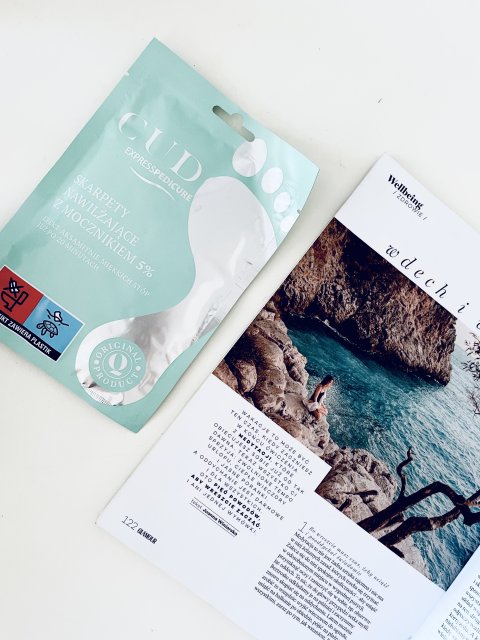 Cudo Skarpety do stóp, Express Pedicure, Nawilżające, Z mocznikiem 5%