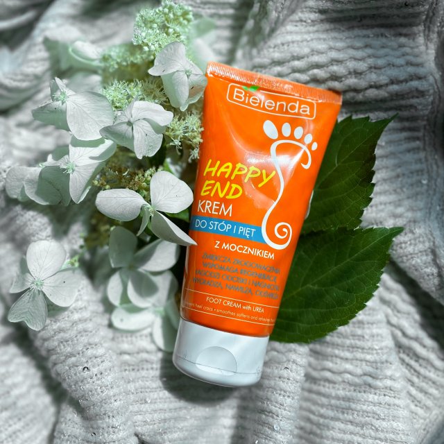Bielenda HappyEnd, Krem do stóp i pięt, Z mocznikiem