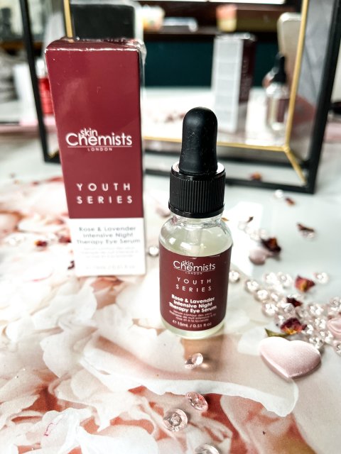 Skin Chemists Serum pod oczy, Youth Series, Rose and Lavender Eye Serum