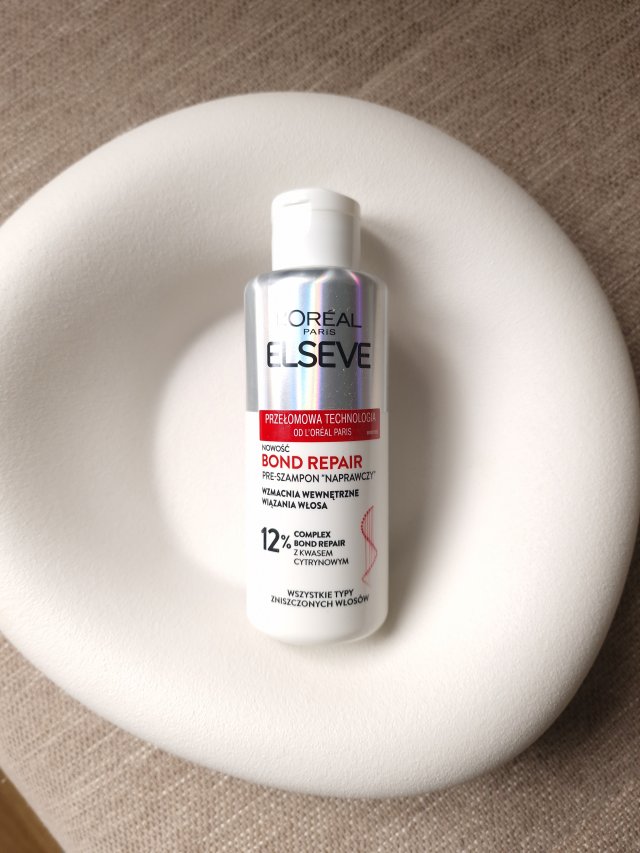 L'Oréal Elseve, Pre-szampon do włosów, Bond Repair, Naprawczy, Wzmacnia wewnętrzne wiązania włosa, Wszystkie typy zniszczonych włosów