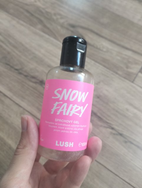 LUSH Żel pod prysznic, Snow Fairy