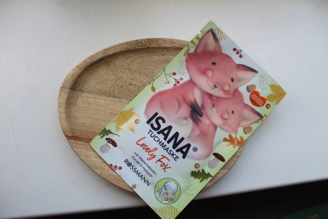 Isana Maska do twarzy w płacie, Lovely Fox