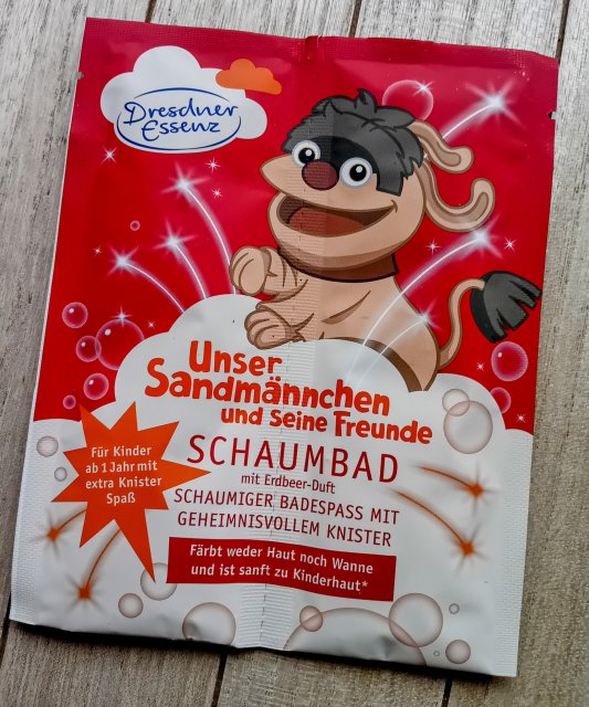 Dresdner Essenz Sól do kąpieli, Unser Sandmannchen Und Seine Freunde, Truskawkowa