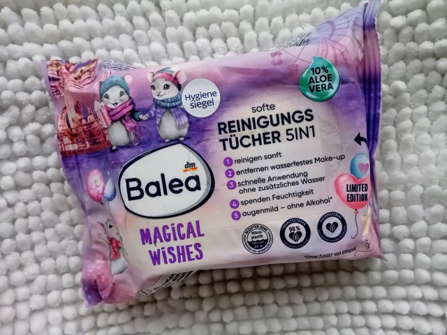 Balea Chusteczki do demakijażu, Magical Wishes
