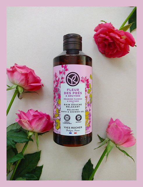 Yves Rocher Żel pod prysznic i do kąpieli, Kwiaty łąkowe & Wrzos