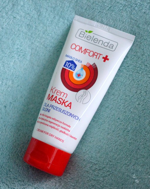 Bielenda Comfort +, Krem maska dla przesuszonych dłoni