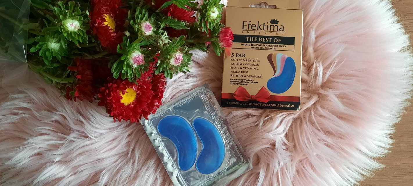 Efektima Retinol & Vitamins, Hydrożelowe płatki pod oczy, Z retinolem