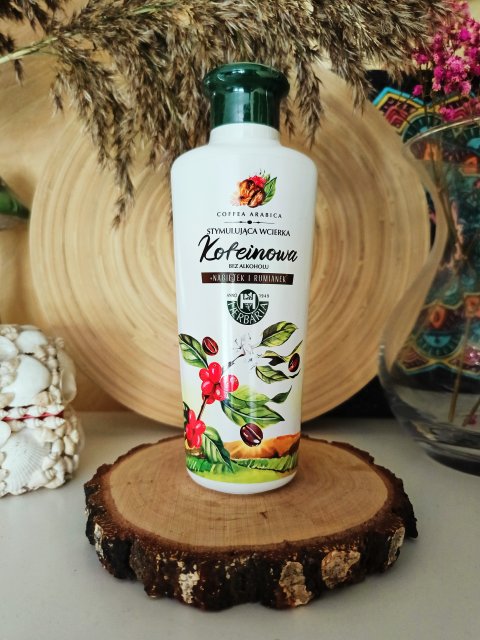 Herbaria Wcierka do włosów, Kofeinowa, Nagietek i rumianek, Bez alkoholu