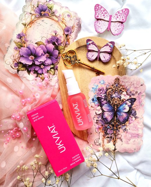 Ukviat Serum do twarzy, Anti-Stress, Różowe