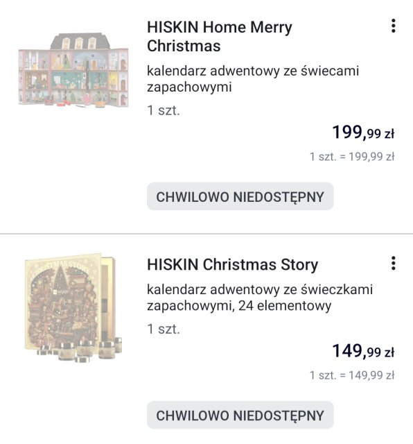 Kalendarze Adwentowe 2024