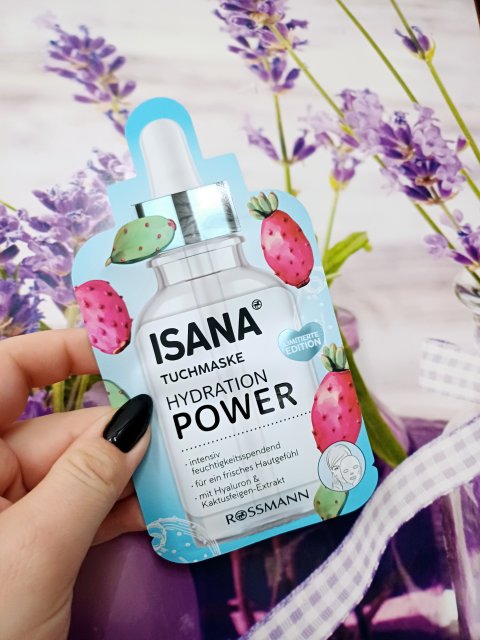 Isana Maska do twarzy w płachcie, Hydration Power