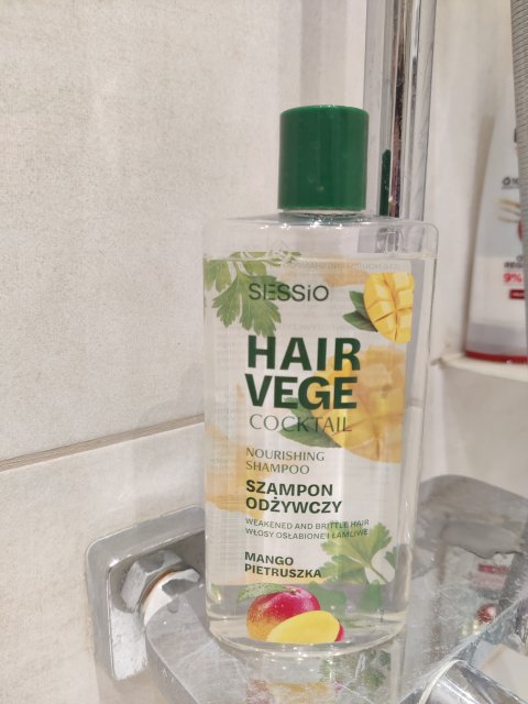 SESSio Szampon do włosów, Hair Vege Cocktail, Odżywczy 