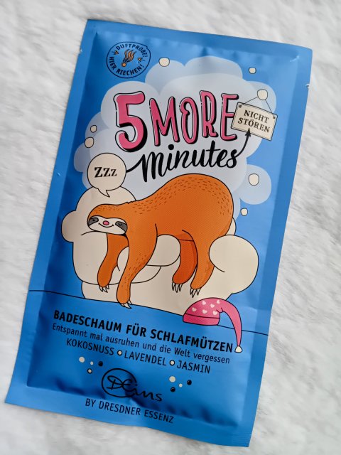 Dresdner Essenz DEins, Pianka do kąpieli, 5 More Minutes