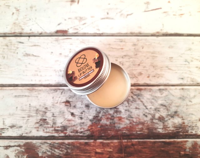 Biolove Masełko do ust, Brownie z pomarańczą