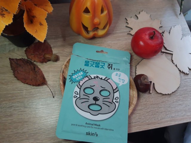 SKIN 79 Animal Color Clay Mask, Maseczka do twarzy, Mouse With Blemishes  