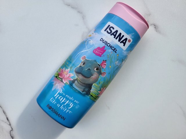 Isana Żel pod prysznic, You make me happy like a hippo