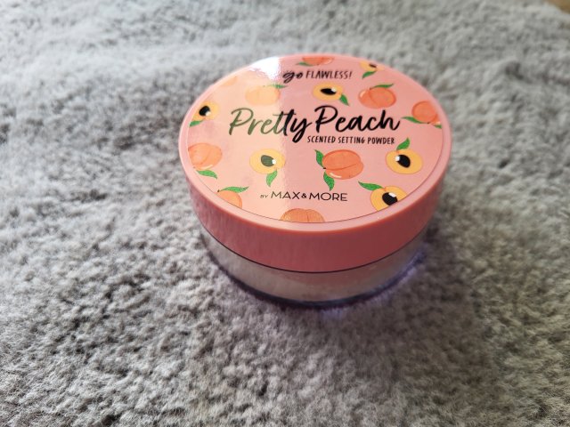 Max&More Puder do twarzy, go Flawless, Sypki, Pretty Peach 