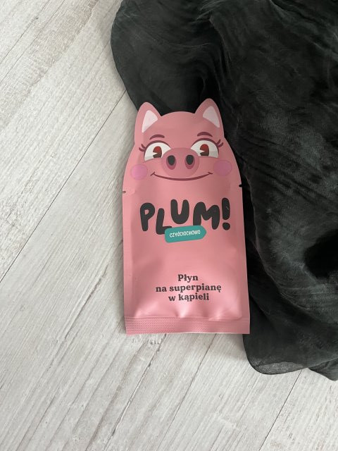 Marba Cosmetics Plum! Czyściochowo, Płyn na superpianę w kąpieli, Zapach malinowy