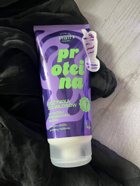 OnlyBio Hair of the Day, Odżywka do włosów, Proteina, Każda porowatość włosów, Borówka & śmietanka