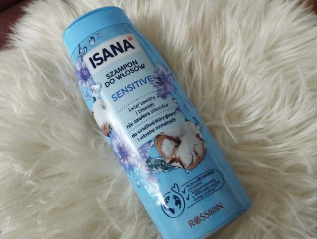 Isana Szampon do włosów, Sensitiv, Cotton Flower & Kornblume