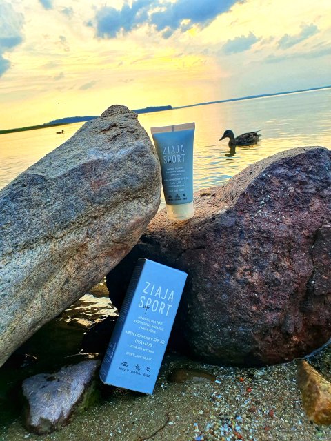 Ziaja Sport Minerały dla NMF Krem ochronny SPF 50 UVA+UVB