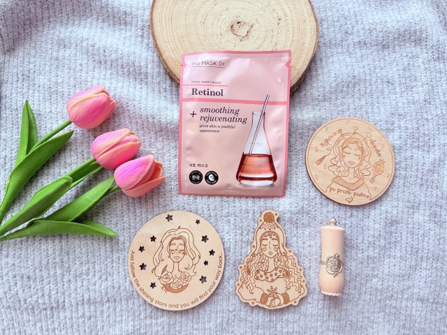 Orange Creatives Maska do twarzy w płacie, the Mask Dr., Retinol, Smoothing + Rejuvenating