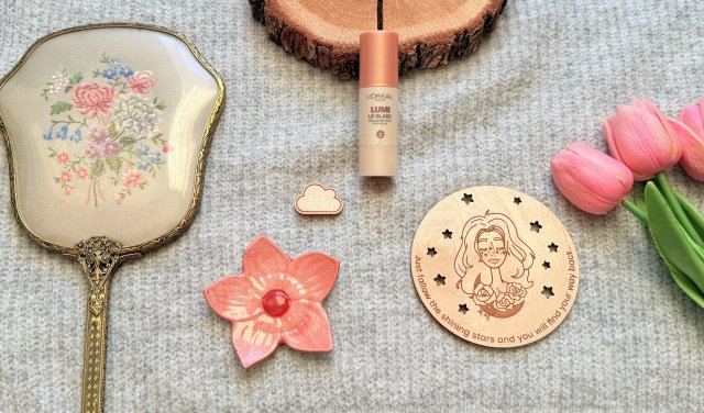 L'Oréal Lumi Le Glow, Rozświetlacz w sztyfcie, 635 - Glowy Golden Couture 