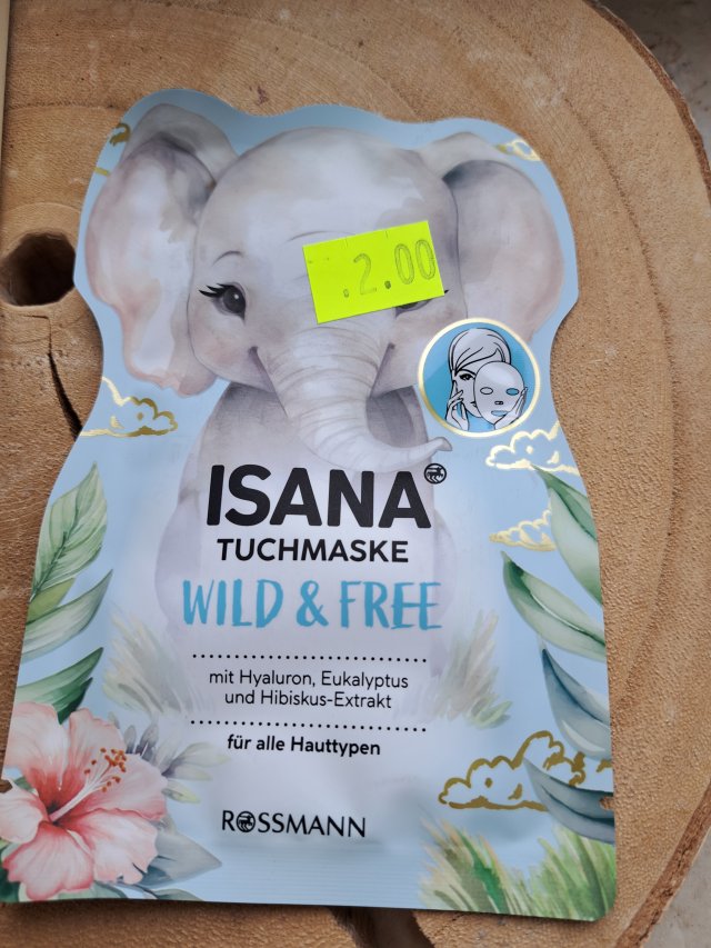 Isana Maska w płachcie, Wild & Free 