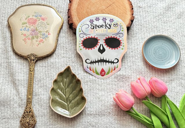 Maxbrands Marketing B.V. Face Sheet Mask, Maseczka do twarzy w płacie, Spooky