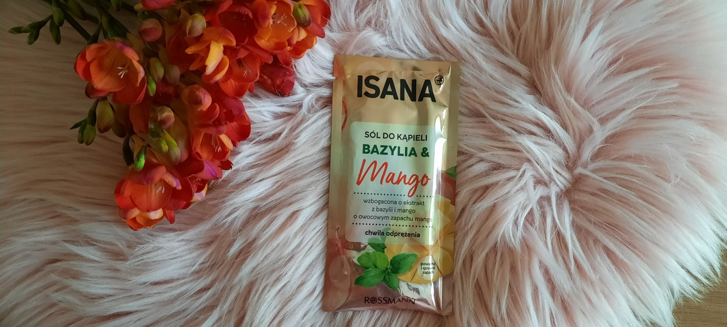 Isana Sól do kąpieli, Bazylia & Mango
