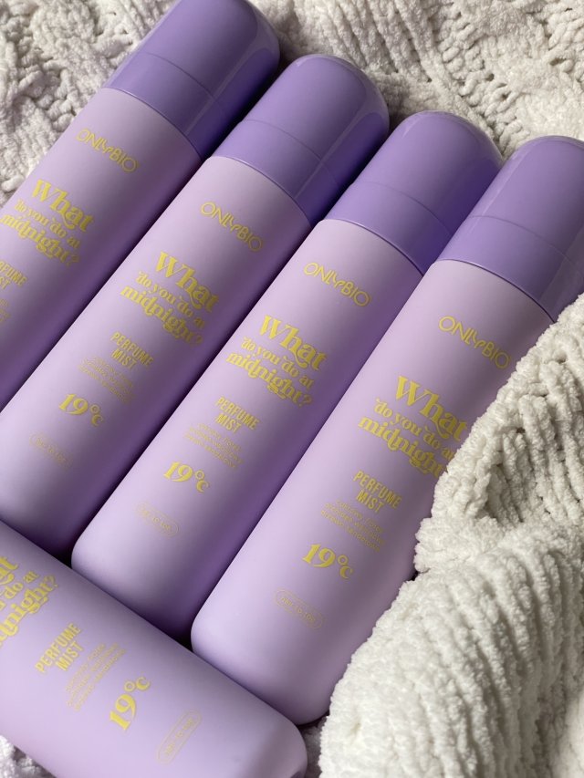 OnlyBio Mgiełka do ciała i włosów, Perfumowana, What do you do at midnight? 19°C