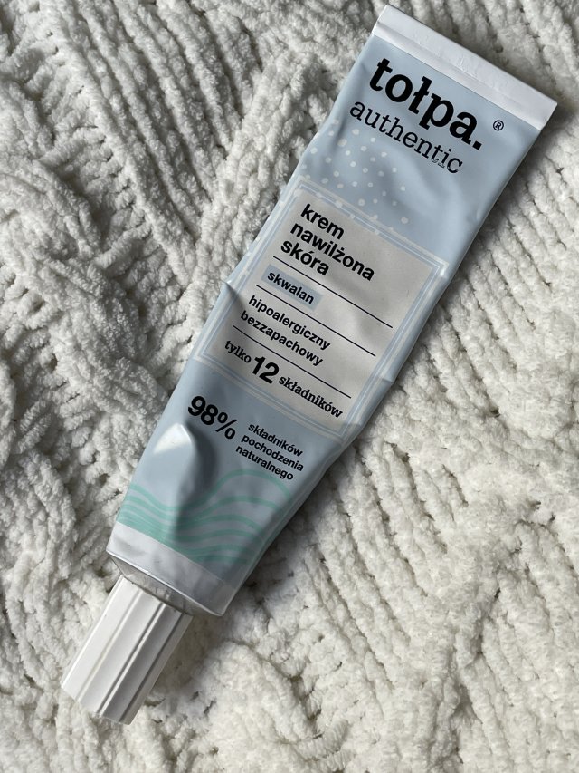 Tołpa Authentic, Krem do twarzy, Nawilżona skóra, Super bogaty, Skwalan, masło shea
