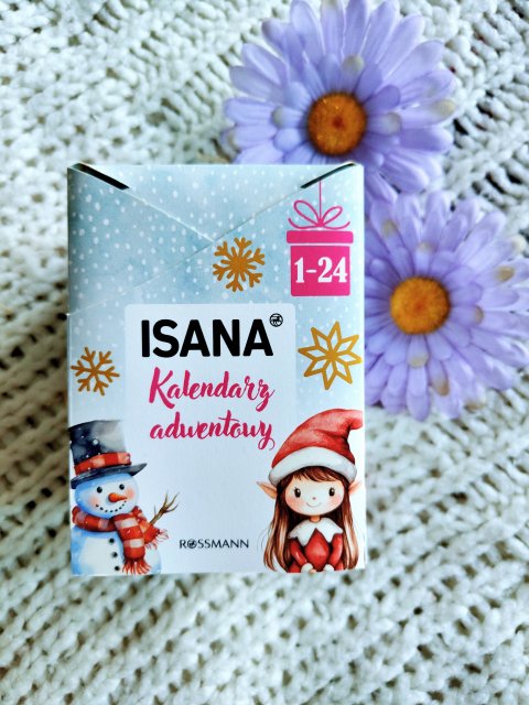Isana Kalendarz adwentowy 2025, Maseczki i płatki pod oczy