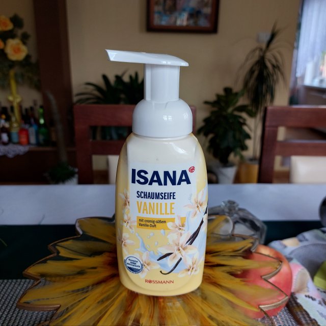 Isana Mydło do rąk w piance, Vanille