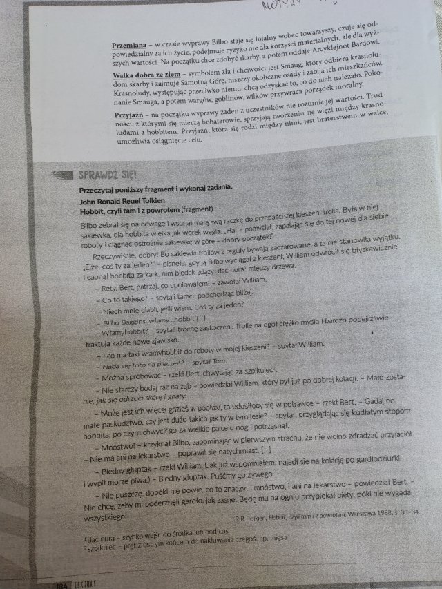 Hobbit czyli .... J polski